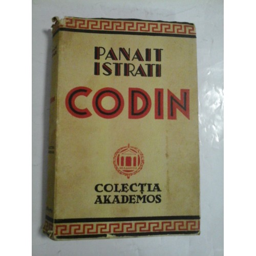 CODIN - PANAIT ISTRATI CODIN - PANAIT ISTRATI